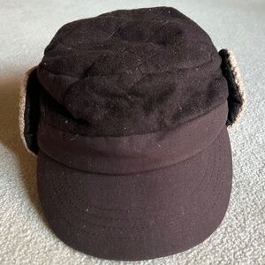 Men's Timberland Brown Hat with Ear Covers